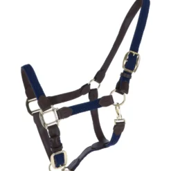 Kentucky Halster Gevlochten Nylon Navy