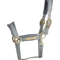 Kentucky Halster Velvet Lichtblauw