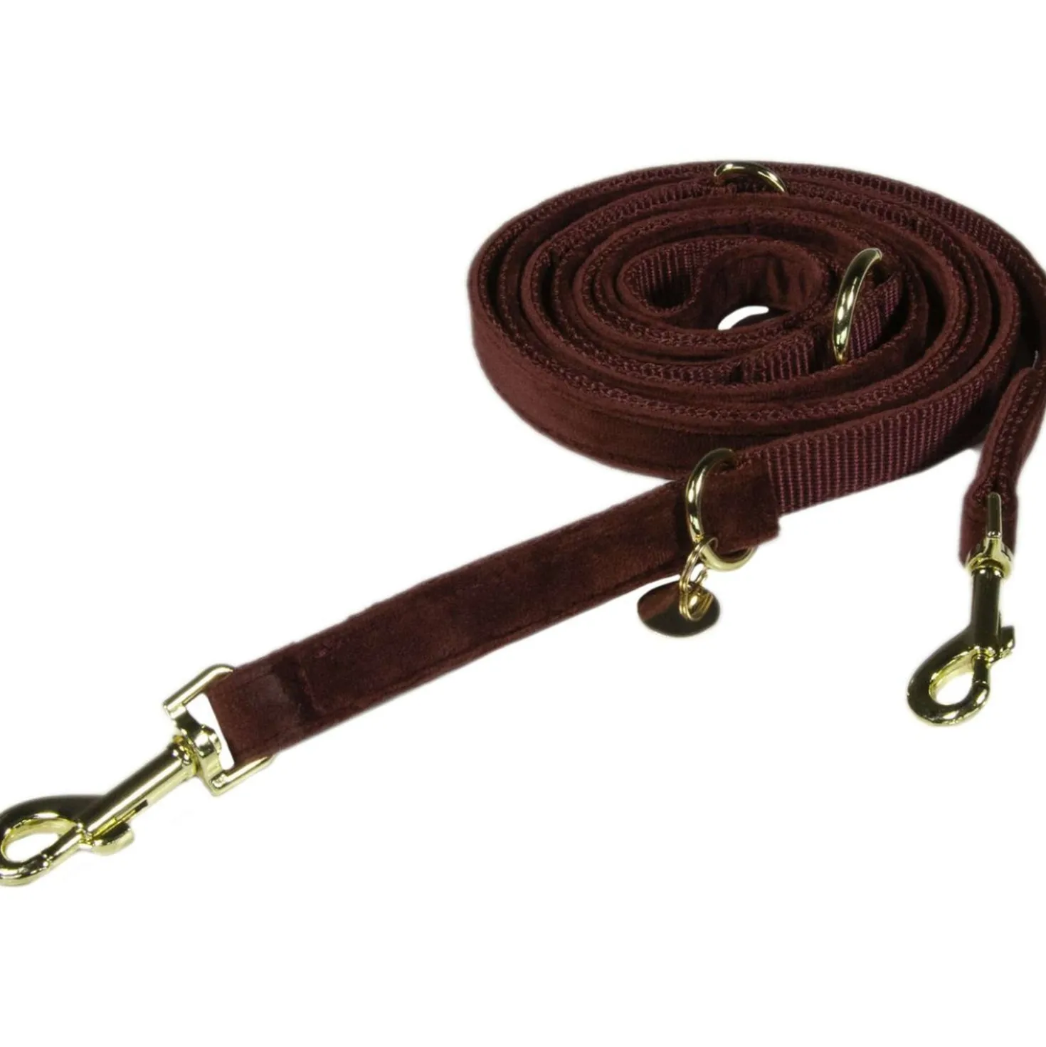 Kentucky Hondenriem Velvet Bordeaux
