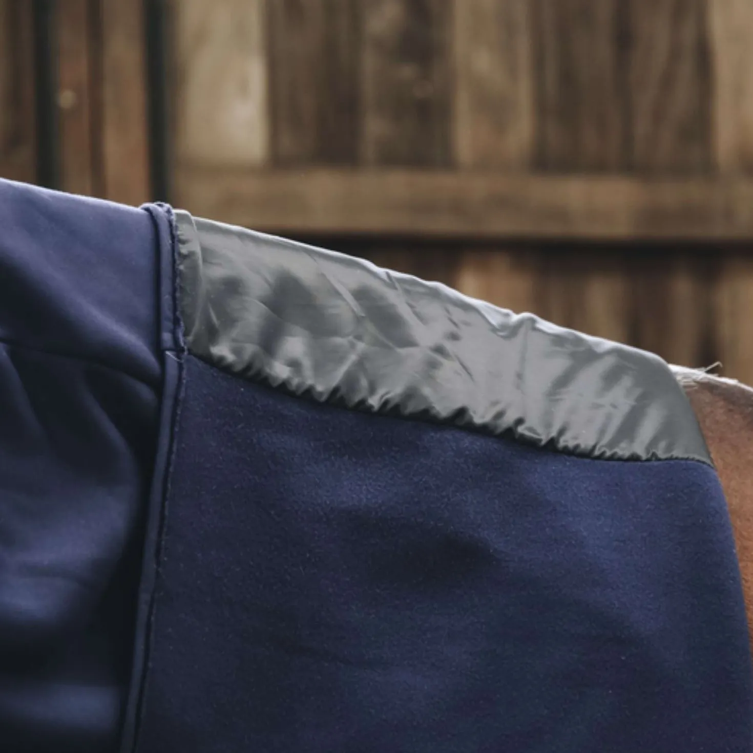 Kentucky Horse Scarf Cooler Fleece Navy