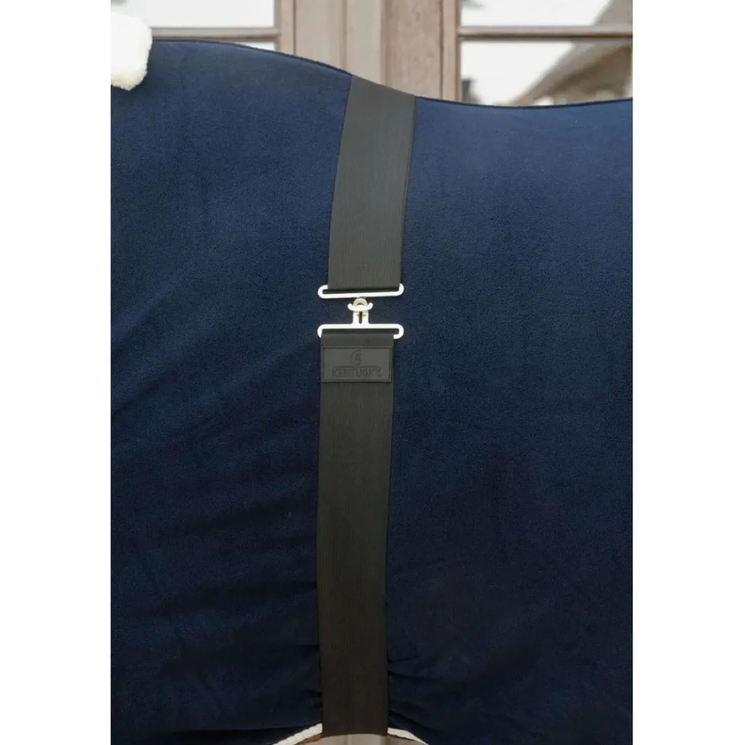 Kentucky Horsewear Dekensingel Elastic Zwart