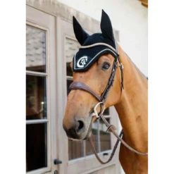 Kentucky Horsewear Oornetje Wellington 3D Logo Zwart