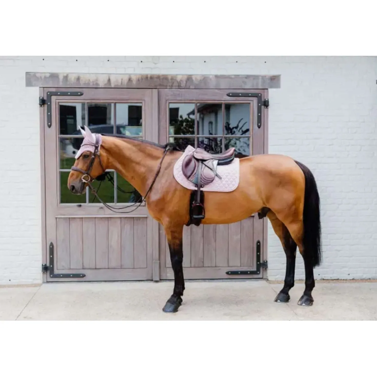 Kentucky Horsewear Oornetje Wellington 3D Logo Licht Roze