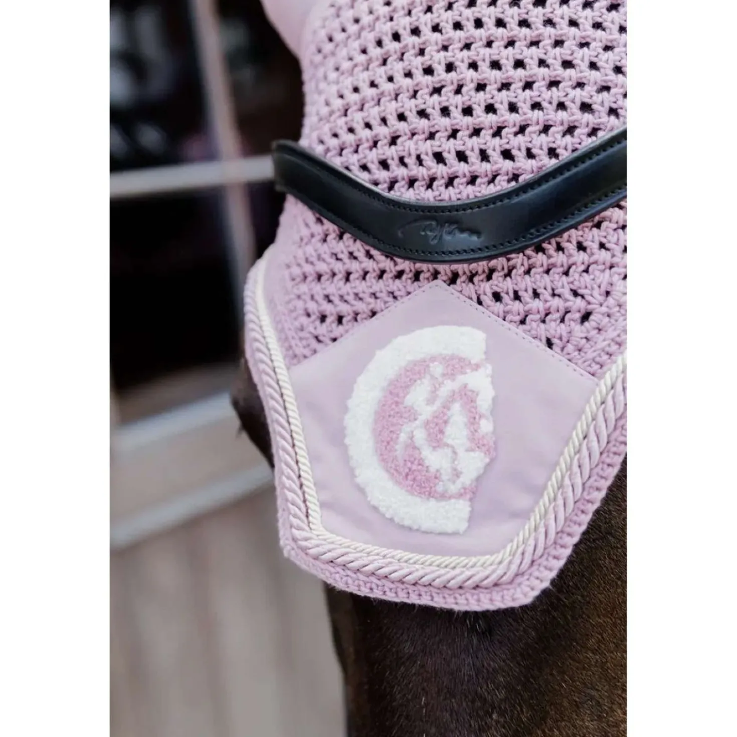 Kentucky Horsewear Oornetje Wellington 3D Logo Licht Roze