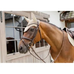 Kentucky Horsewear Oornetje Wellington 3D Logo Beige
