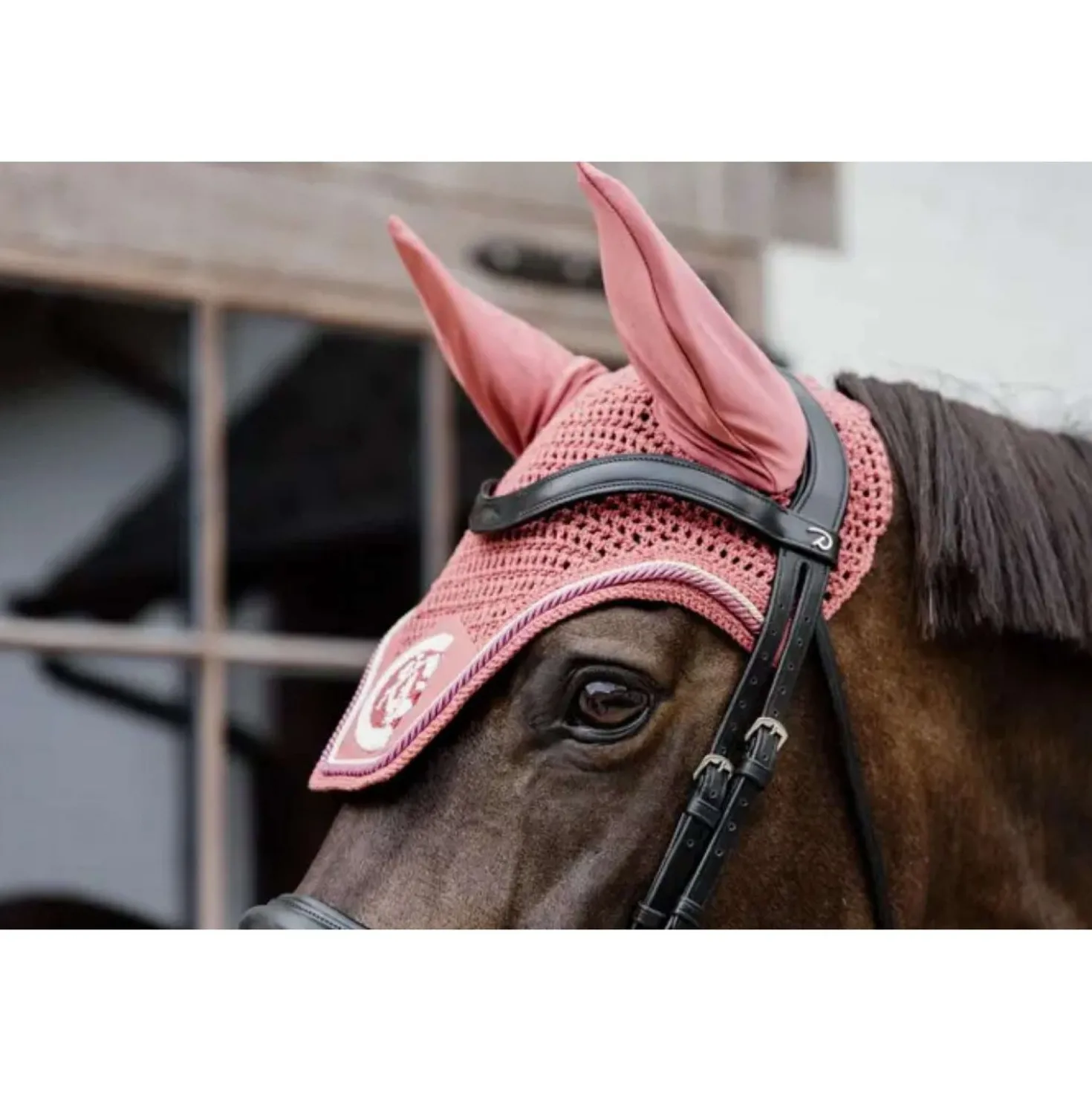 Kentucky Horsewear Oornetje Wellington 3D Logo Fuchisa