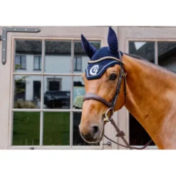 Kentucky Horsewear Oornetje Wellington 3D Logo Navy