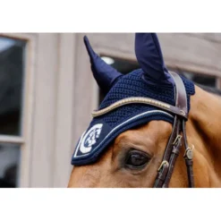 Kentucky Horsewear Oornetje Wellington 3D Logo Navy