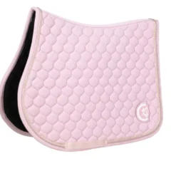 Kentucky Horsewear Zadeldekje Onion Quilt 3D Logo Springen Licht Roze