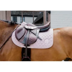 Kentucky Horsewear Zadeldekje Onion Quilt 3D Logo Springen Licht Roze