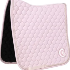 Kentucky Horsewear Zadeldekje Onion Quilt 3D Logo Dressuur Licht Roze