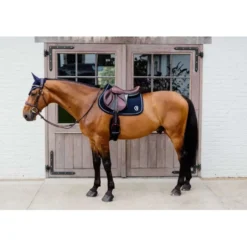 Kentucky Horsewear Zadeldekje Onion Quilt 3D Logo Springen Navy