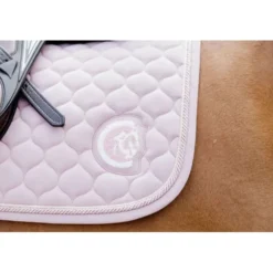 Kentucky Horsewear Zadeldekje Onion Quilt 3D Logo Springen Oudroze