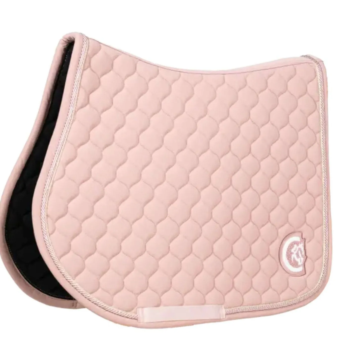 Kentucky Horsewear Zadeldekje Onion Quilt 3D Logo Springen Oudroze