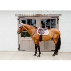 Kentucky Horsewear Zadeldekje Onion Quilt 3D Logo Springen Oudroze
