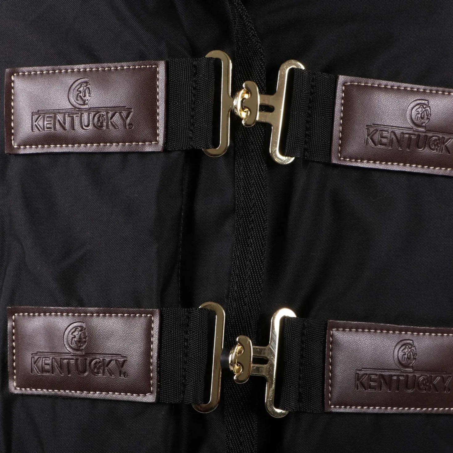 Kentucky Katoenen deken Black