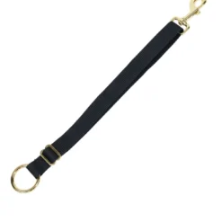 Kentucky Nylon Houder Haak en Ring 1st Zwart