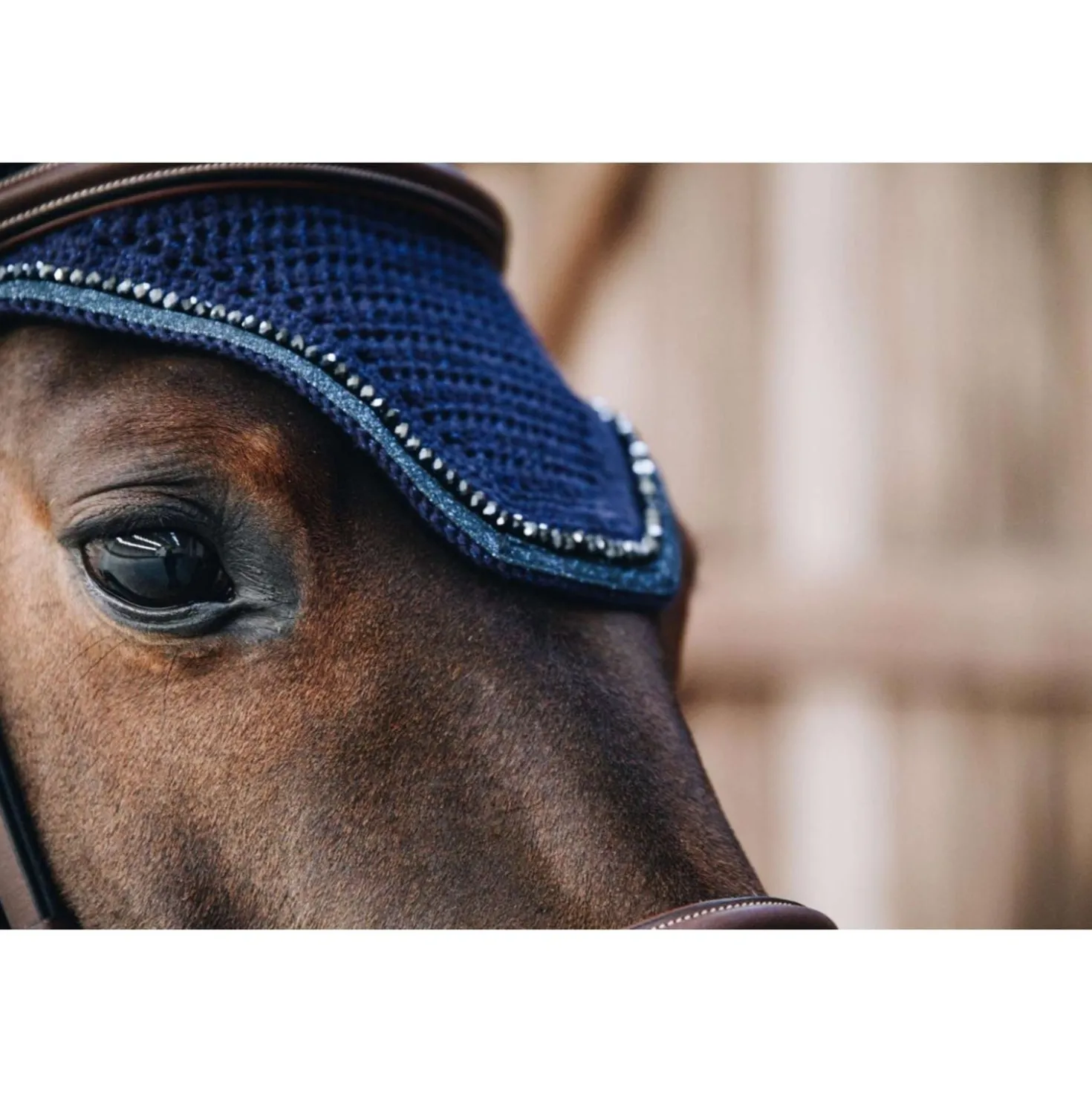 Kentucky Oornetje Wellington Glitter Navy
