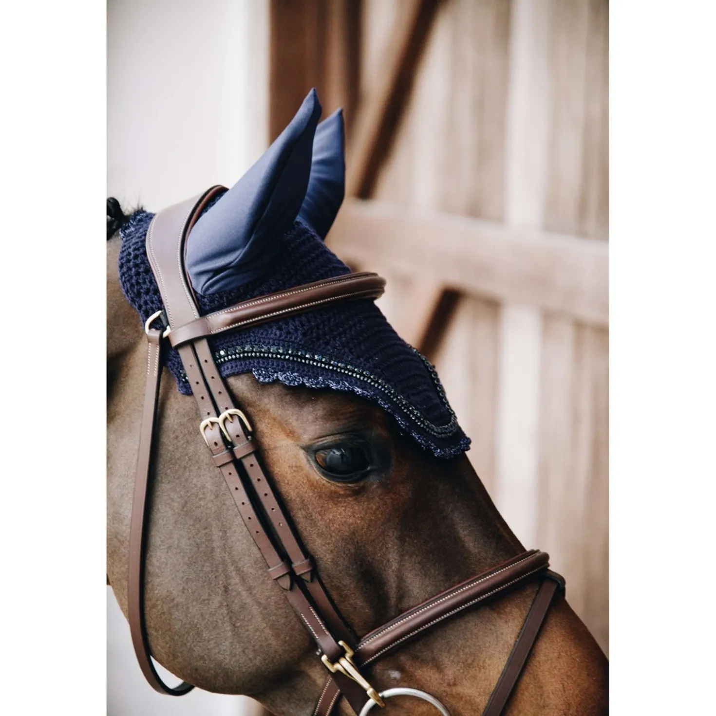 Kentucky Oornetje Wellington Stone & Pearl Dark Navy
