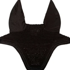 Kentucky Oornetje Wellington Velvet Mini Pearls Zwart