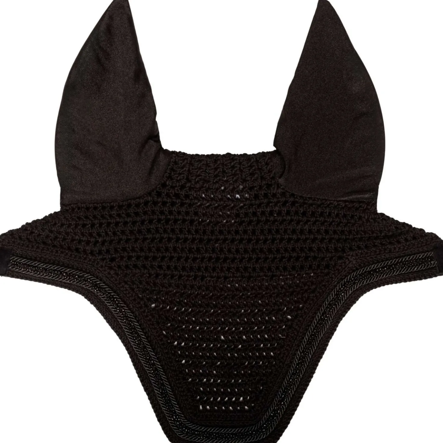 Kentucky Oornetje Wellington Velvet Mini Pearls Zwart
