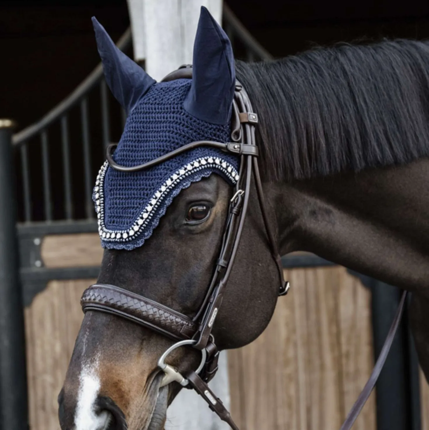 Kentucky Oornetje Wellington Big Stone & Pearl Dark Navy