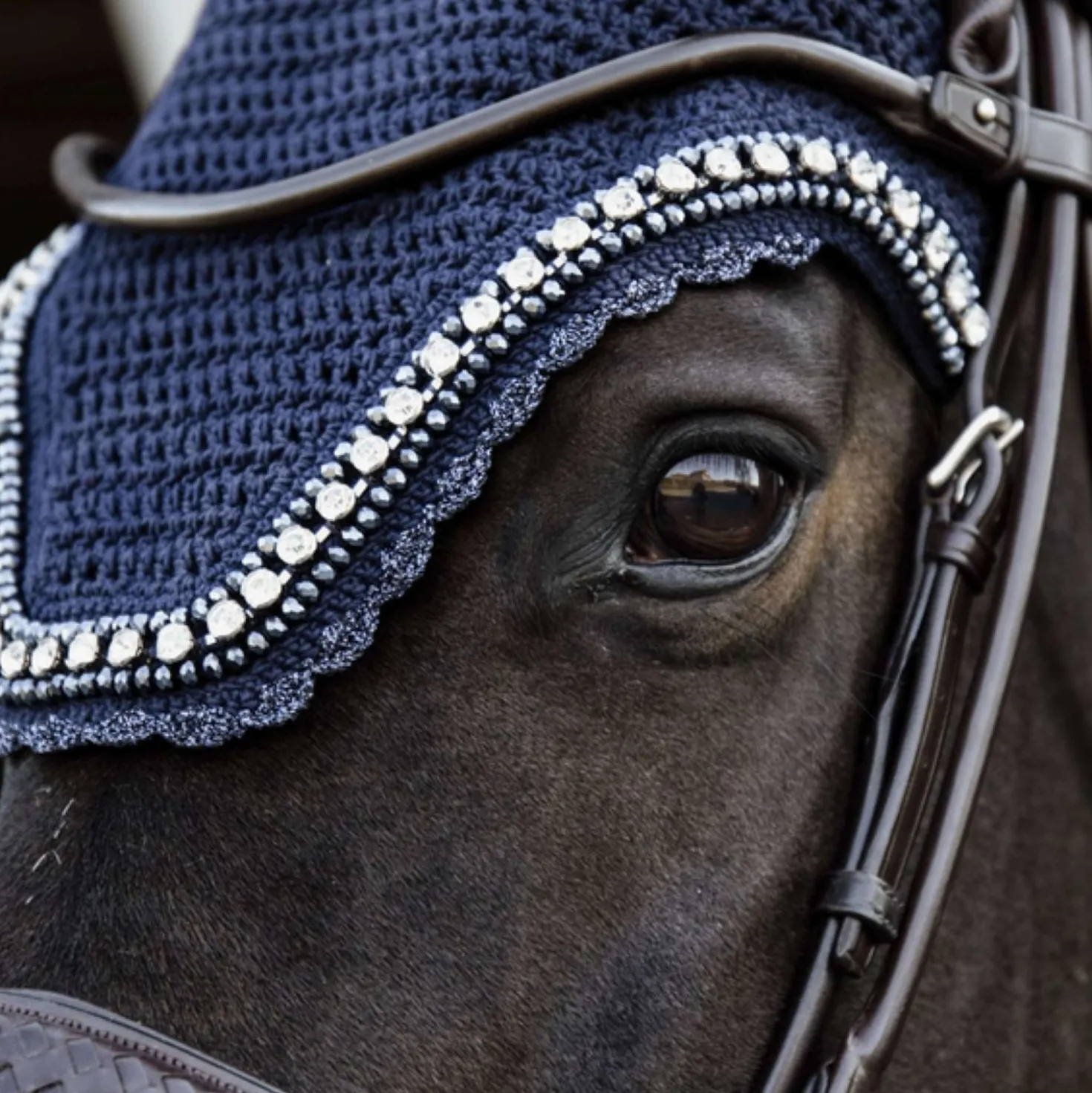 Kentucky Oornetje Wellington Big Stone & Pearl Dark Navy