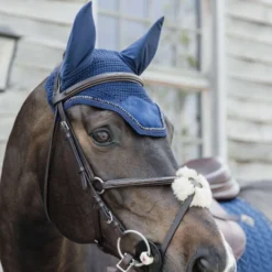 Kentucky Oornetje Wellington Velvet Pearls Navy