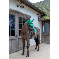 Kentucky Oornetje Wellington Velvet Horse Printing Groen