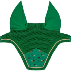 Kentucky Oornetje Wellington Velvet Horse Printing Groen