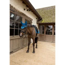 Kentucky Oornetje Wellington Velvet Horse Printing Navy