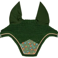 Kentucky Oornetje Wellington Velvet Pied De Poule Donker Groen
