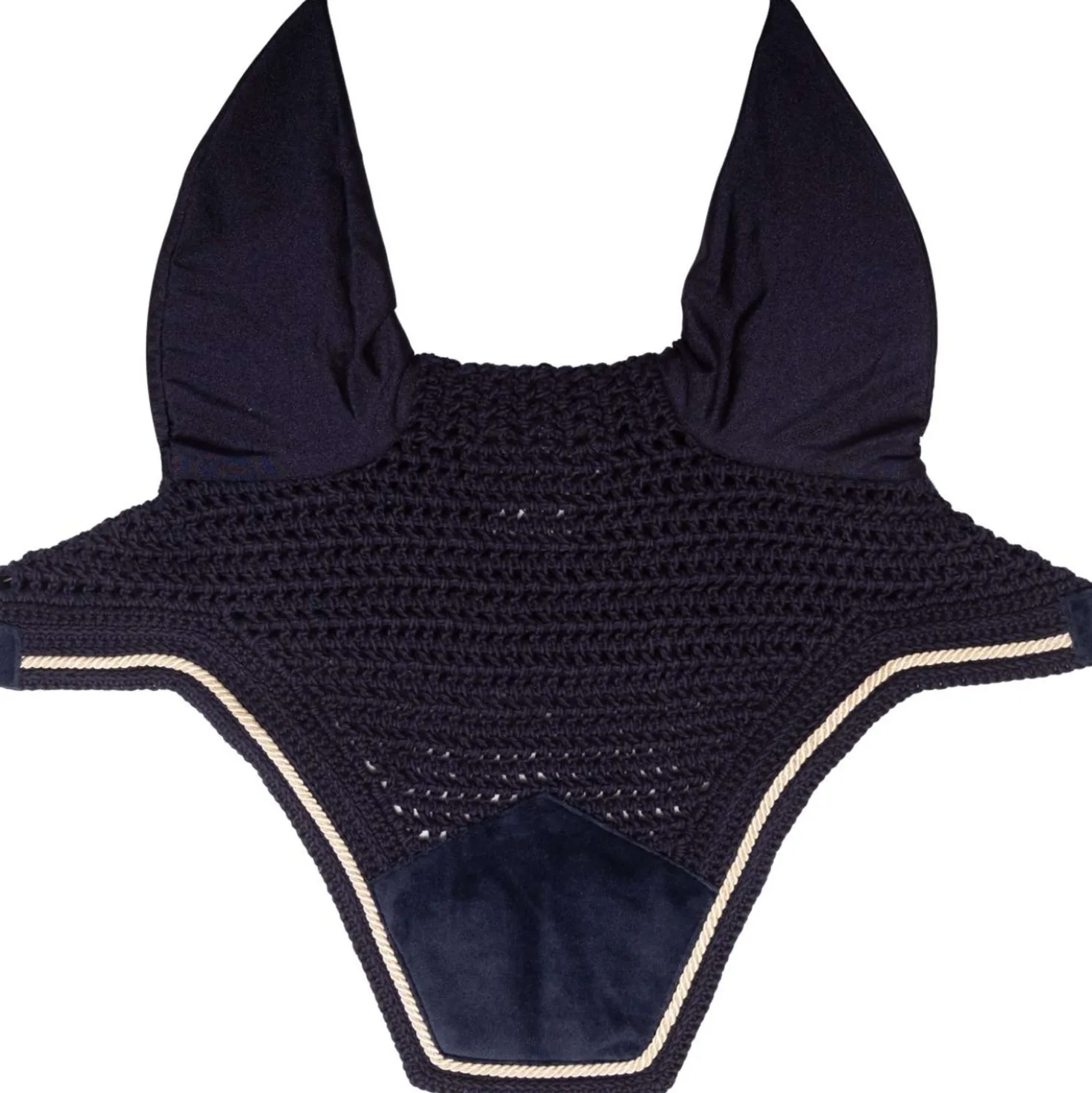 Kentucky Oornetje Wellington Velvet Dark Navy