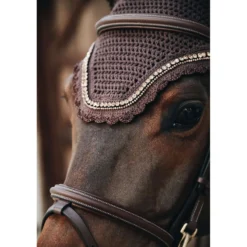 Kentucky Oornetje Wellington Stone & Pearl Dark Brown