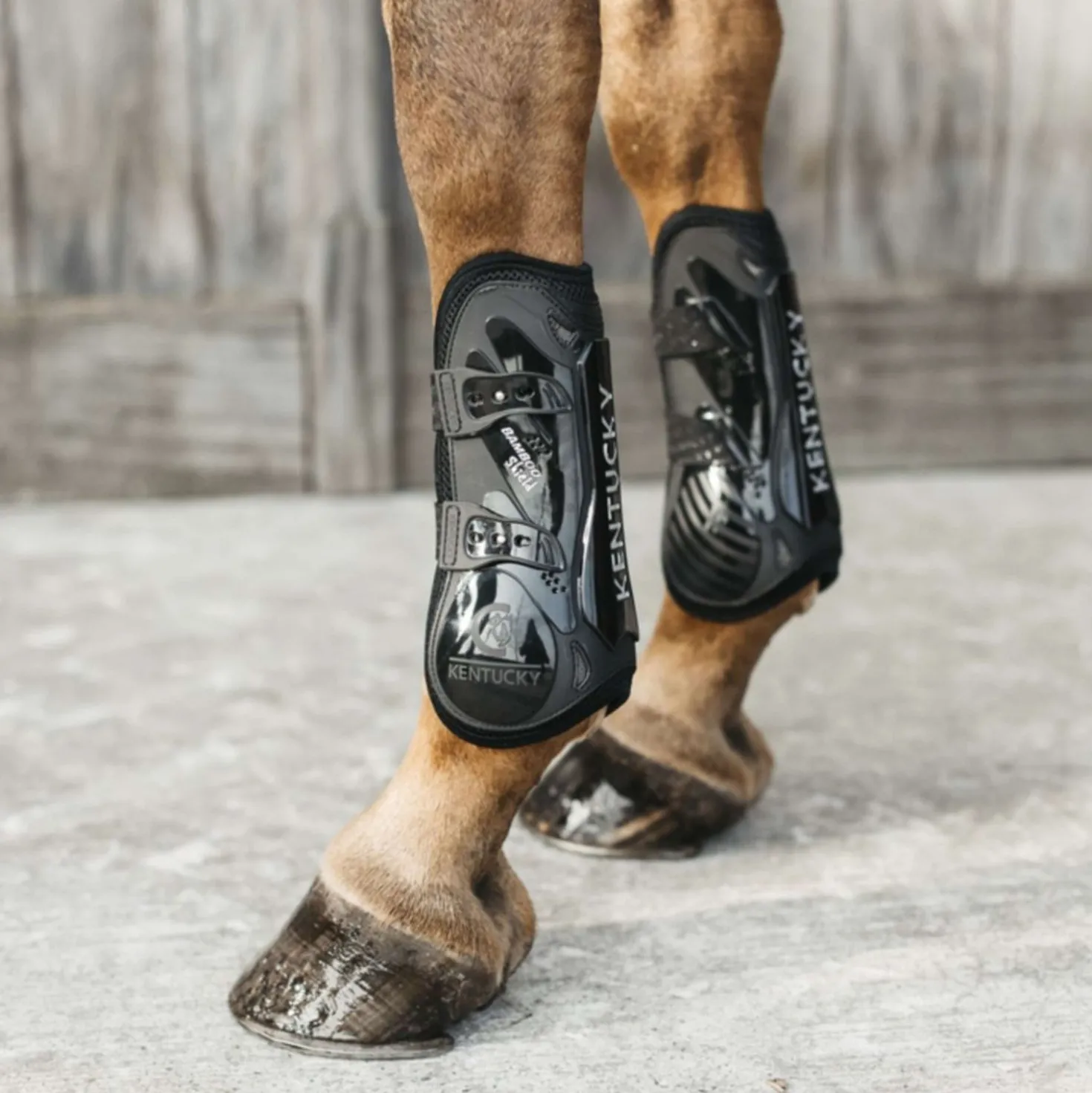 Kentucky Peesbeschermers Bamboo Elastic Zwart