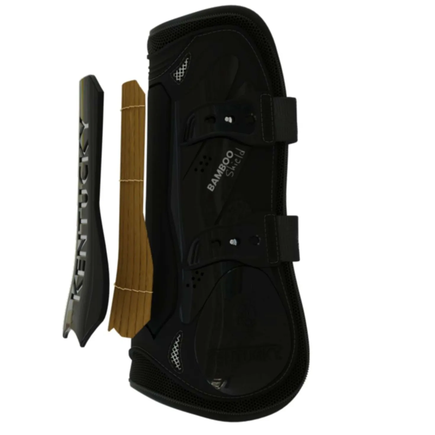 Kentucky Peesbeschermers Bamboo Elastic Zwart