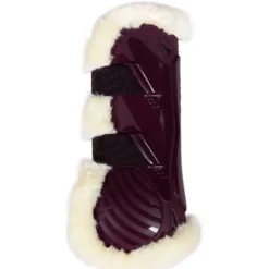 Kentucky Peesbeschermers Bamboo Elastic Vegan Sheepskin Bordeaux