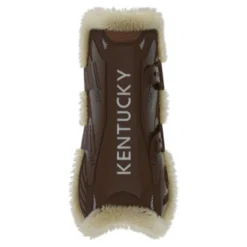 Kentucky Peesbeschermers Bamboo Elastic Vegan Sheepskin Bruin