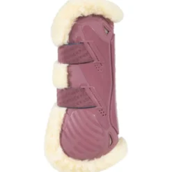 Kentucky Peesbeschermers Bamboo Elastic Vegan Sheepskin Oud Roze
