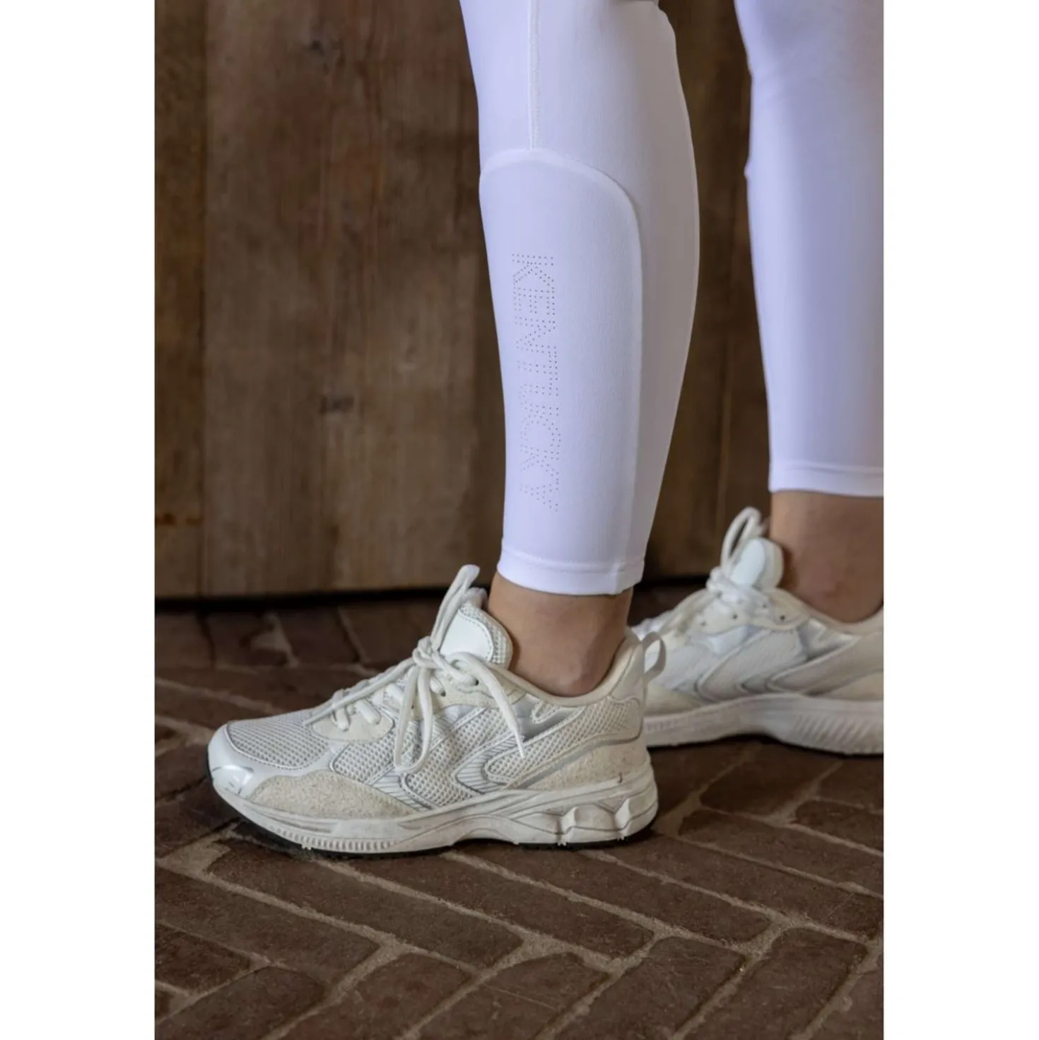 Kentucky Rijbroek Miami Knee Grip Dames Wit