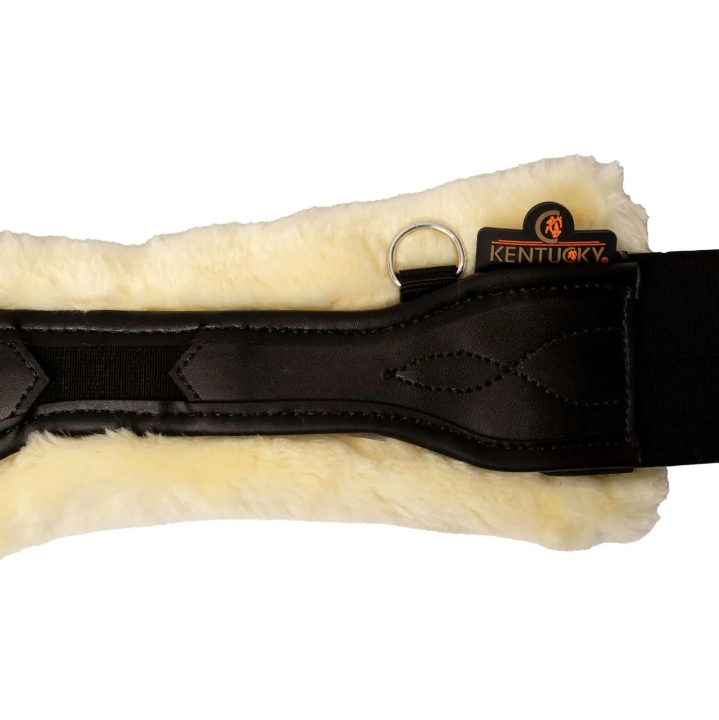 Kentucky Springsingel Anatomic Sheepskin Zwart