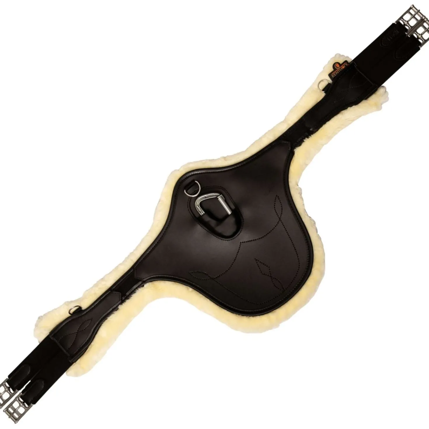 Kentucky Springsingel Anatomic Sheepskin Zwart