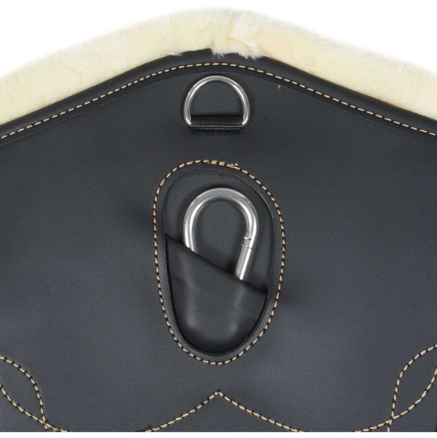 Kentucky Springsingel Sheepskin Stud Black