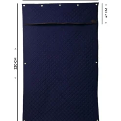 Kentucky Stable Curtain Navy