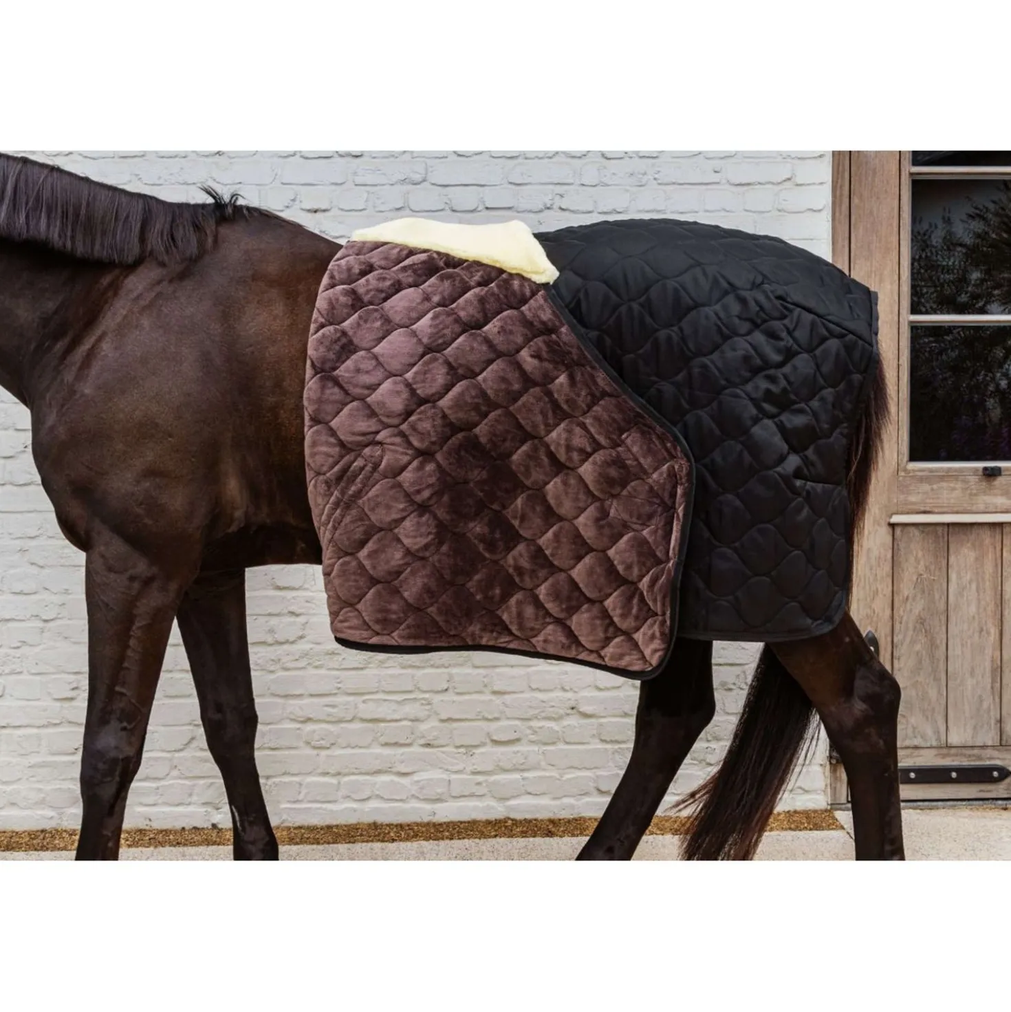 Kentucky Staldeken Comfort 200g Zwart