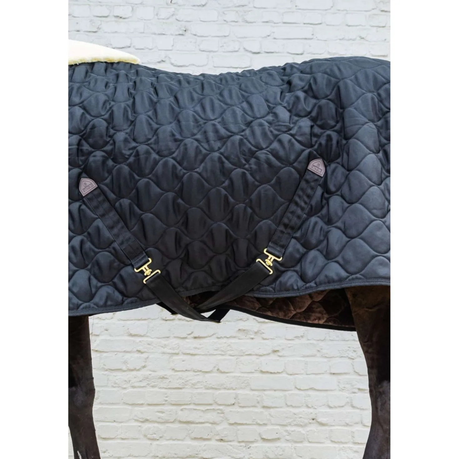 Kentucky Staldeken Comfort 200g Zwart