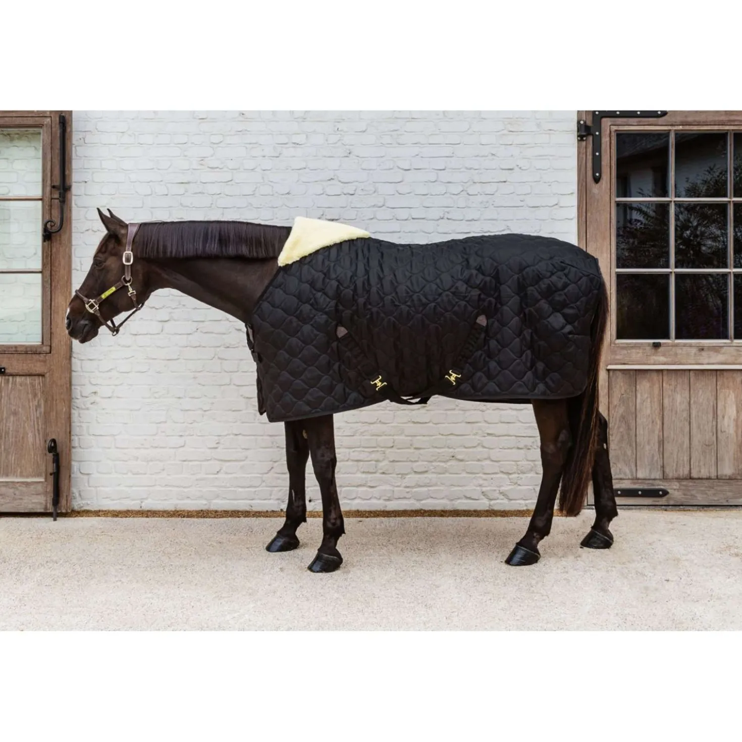 Kentucky Staldeken Comfort 200g Zwart
