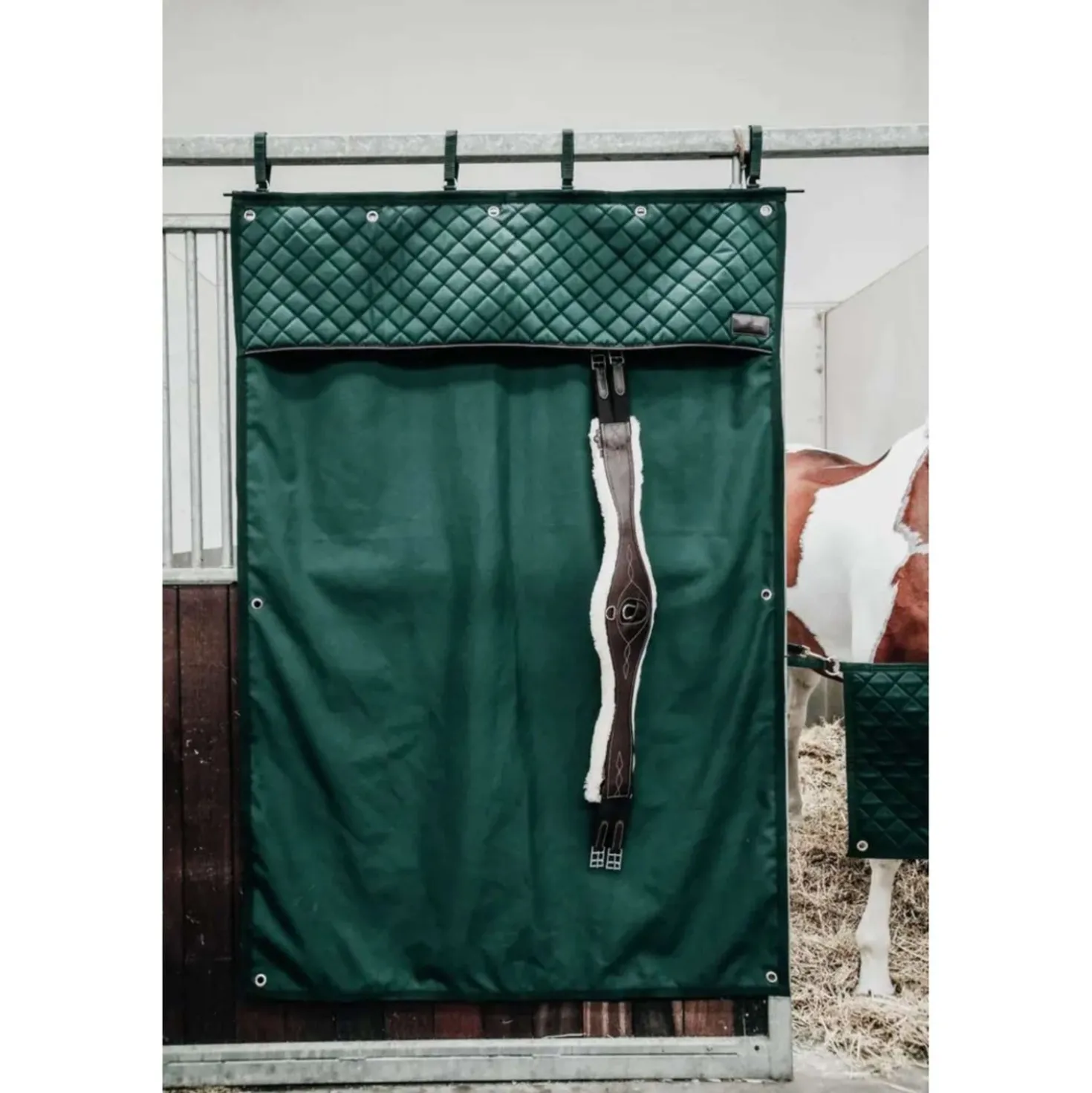 Kentucky Stalgordijn Waterproof Donkergroen