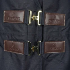 Kentucky Turnout Rug All Weather Quick Dry Fleece with Neck 0g Navy