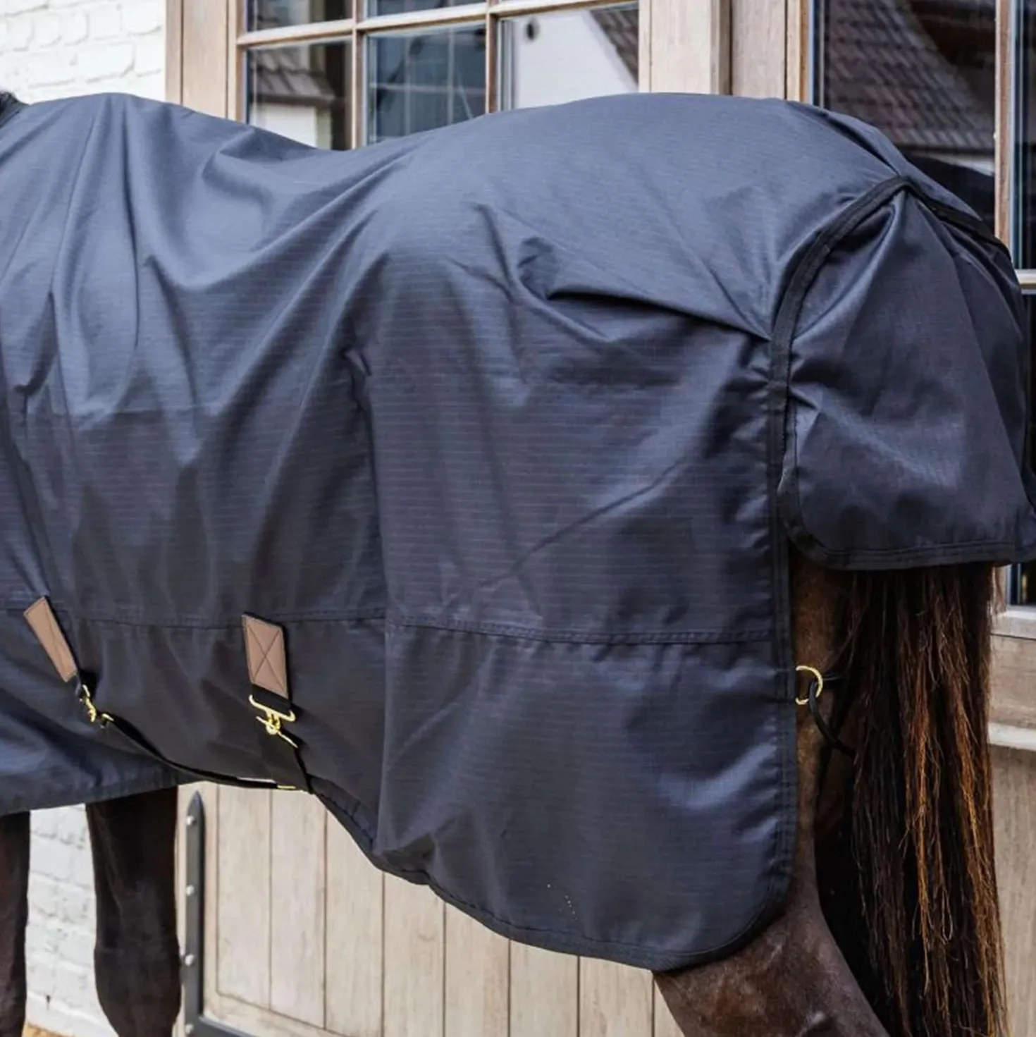 Kentucky Turnout Rug All Weather Waterproof Classic 0g Zwart
